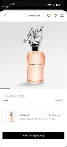 Louis Vuitton Perfume