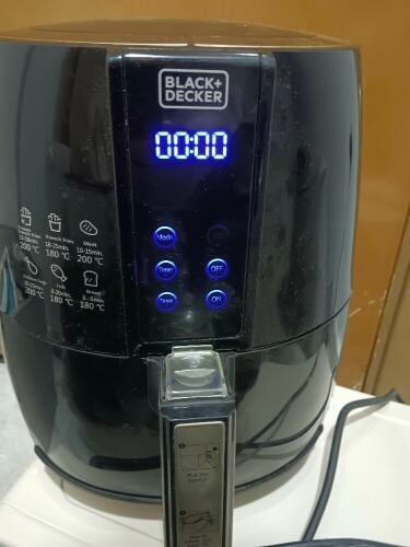 black decker air fryer used but ok