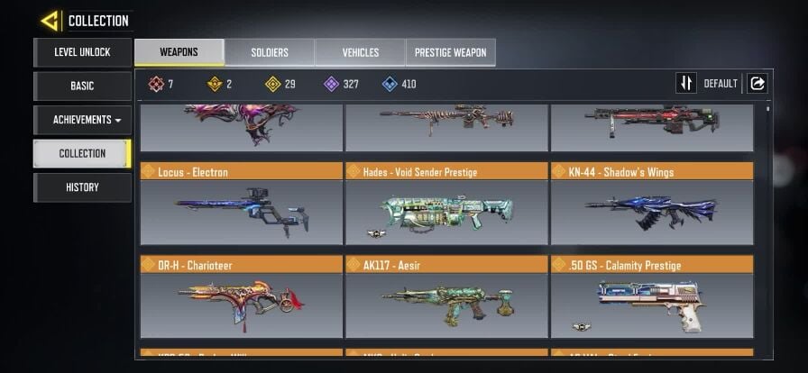 cod m account 