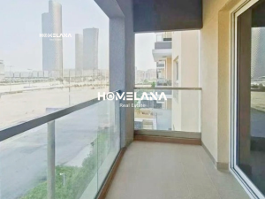 Lusail 1 BR-Living Room-Balcony
