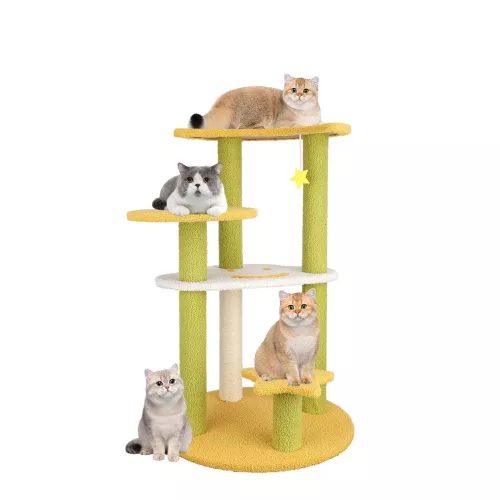 cat tree tower with house new