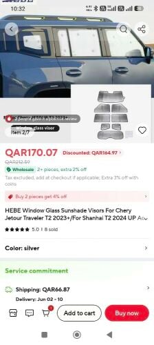 Jetour Sun Visor