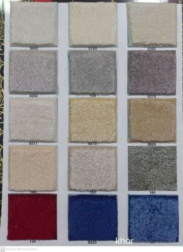 Carpet curtains make fixing