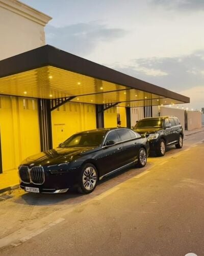 Luxury car parking