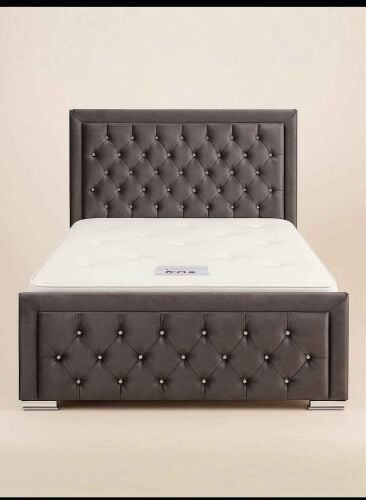 new bed make and television decor