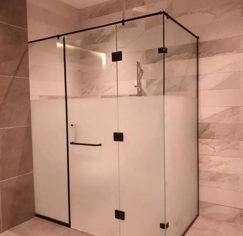 زجاج دش عصري وأنيق
