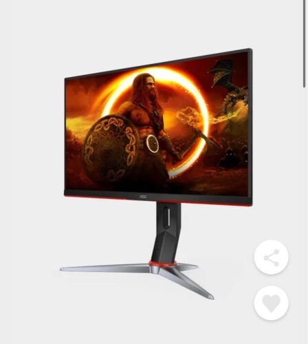 AOC gaming monitor 24G2SPE 24 inch