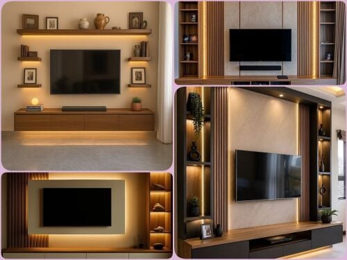 Custom tv unit & cabinet make