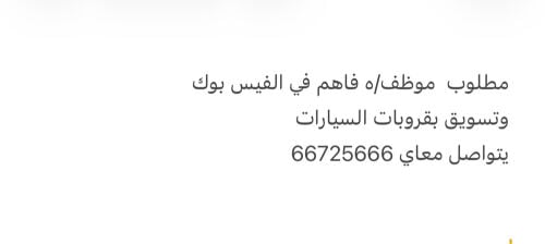 مسوق بالفيس بوك