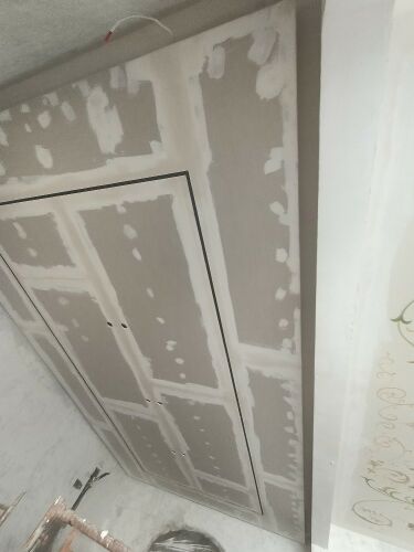 gypsum paint tiles setting