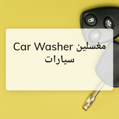 مغسلين سيارات محترفين