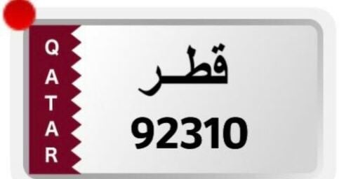 92310 Plate