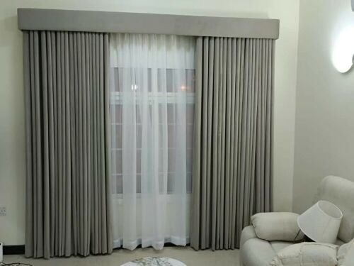 Curtains, rollers, vertical blinds