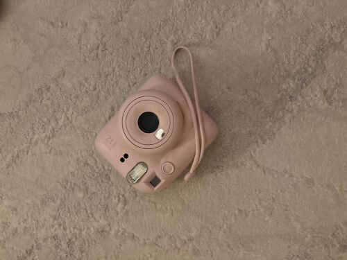 pink photo camera
