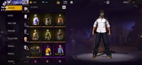 free fire account 