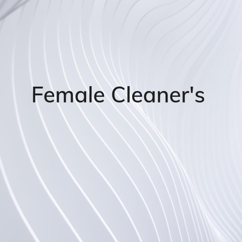 Female Cleaner's Recruitment