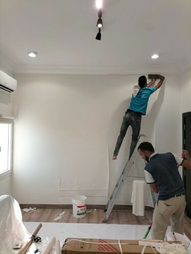 اعمال الجبس والتصميم والديكور
