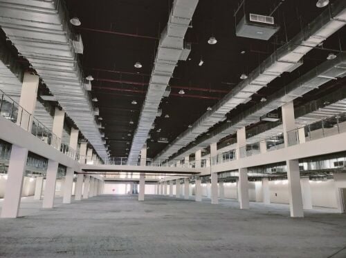 Commercial shops in Al Kharaitiyat.
