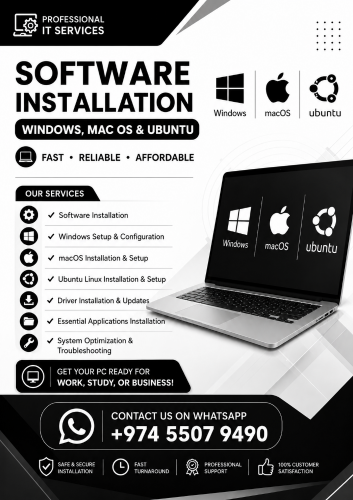 Professional Software Installation