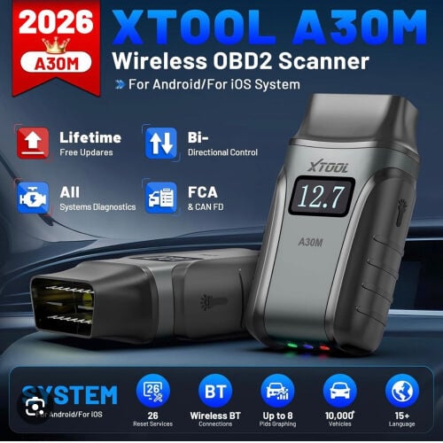 Xtool A30M car OBD II ,scanner