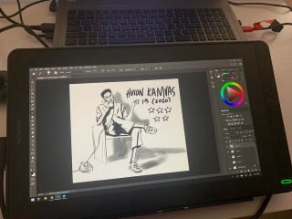 تابلت لوحي للتصميم والرسم 