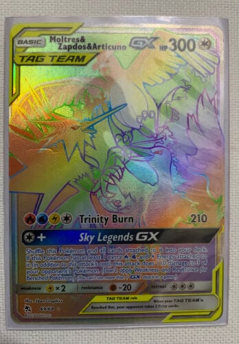 Moltres& Zapdos& Articuno GX