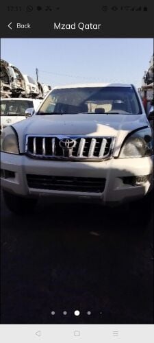 toyota prado scrap