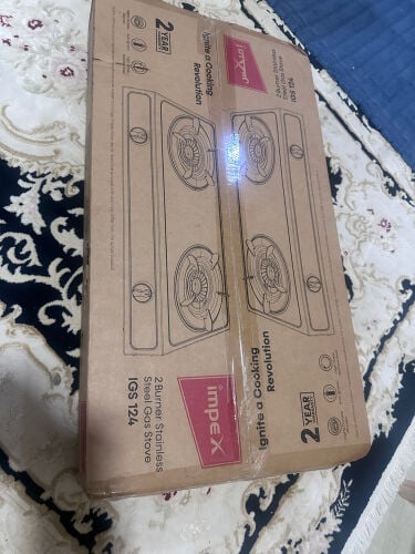 2 burner stainless steel Gas stove 