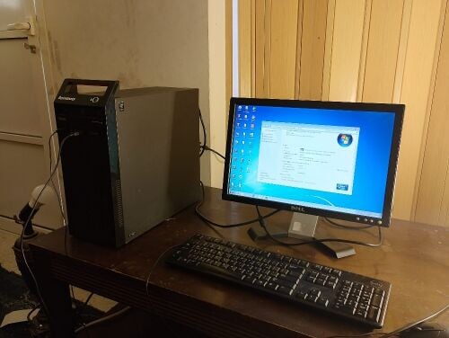 Computer and monitor