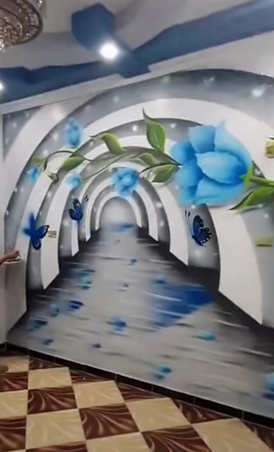 رسم على الجدران