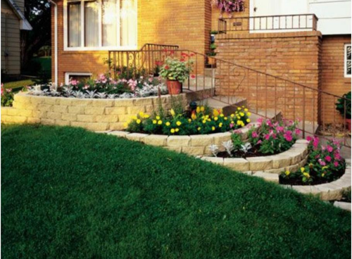 Planting, decorating and taking c