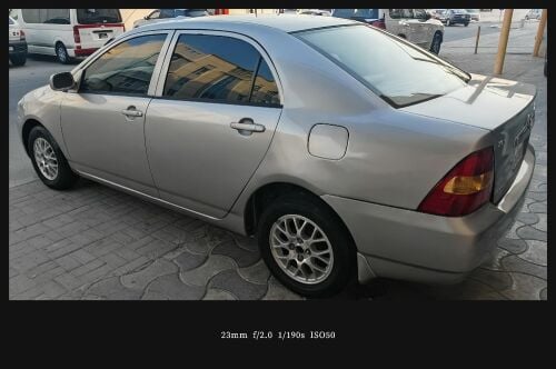 كرولا 2002 فوق  الممتاز