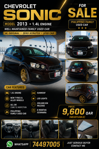Chevrolet Sonic hatchback