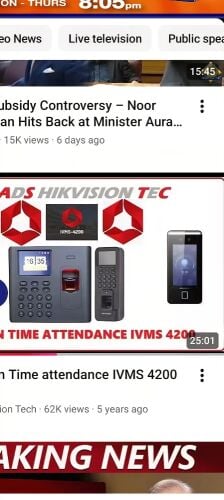 Hikvision Fingerprint Time Attendan