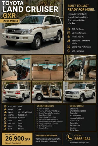 Toyota Land Cruiser GXR V6 2006 