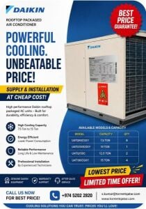HIGH CAPACITY AC (LEFT OVER STOCK)