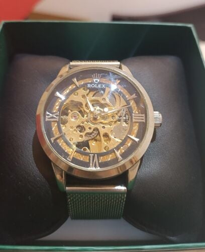 Unique Rolex Engine watch no batter
