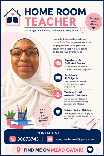 Experienced Female Home Tutor