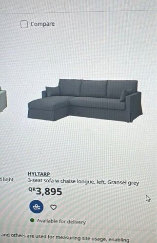 IKEA 3-Seater Sofa for Sale