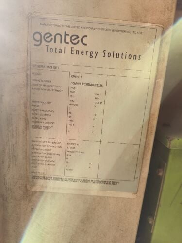 65 kVA generator for sale