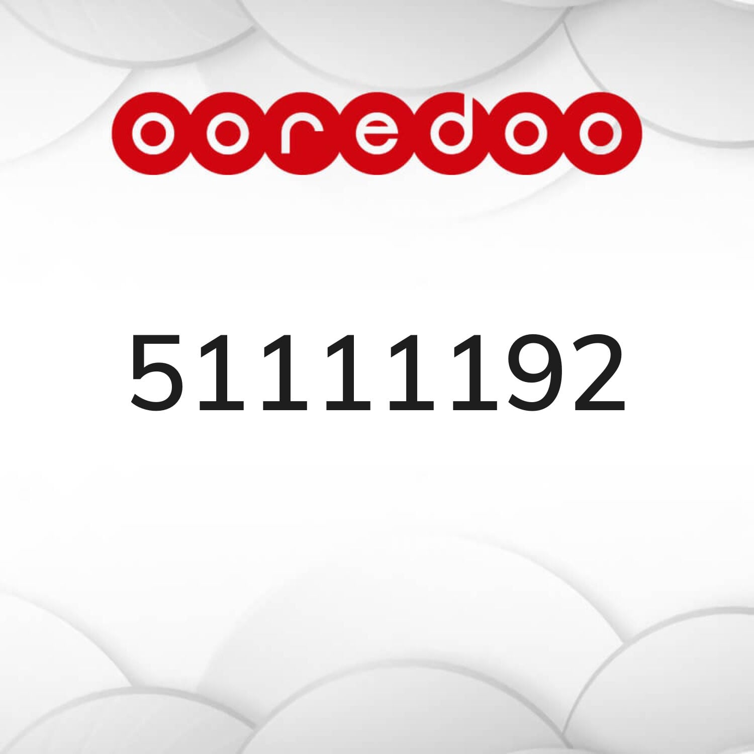 Ooreddo new number