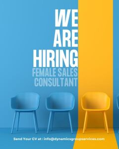 Female Sales Consultant