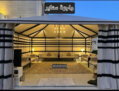 بيوت شعر وخيام ومستلزمات لبر