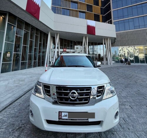 NISSAN PATROL PLATINUM- PEARL WHITE
