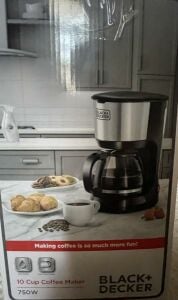 BLACK+DECKER 10 CUP COFFEE MAKER