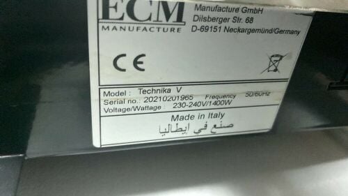 Single Group Coffee Machine
