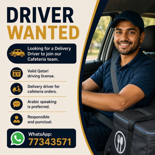 .looking for a delivery driver