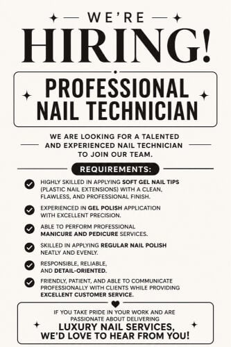 Professional Nail Technician
