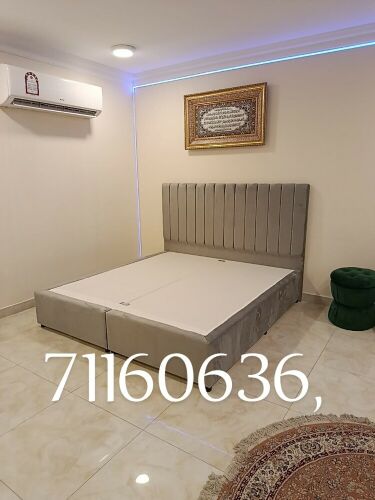 Double bed, single bed available