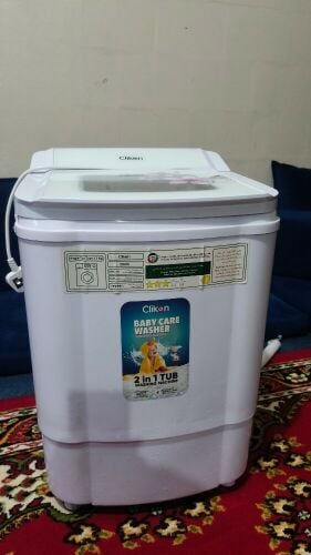 washing machine click on